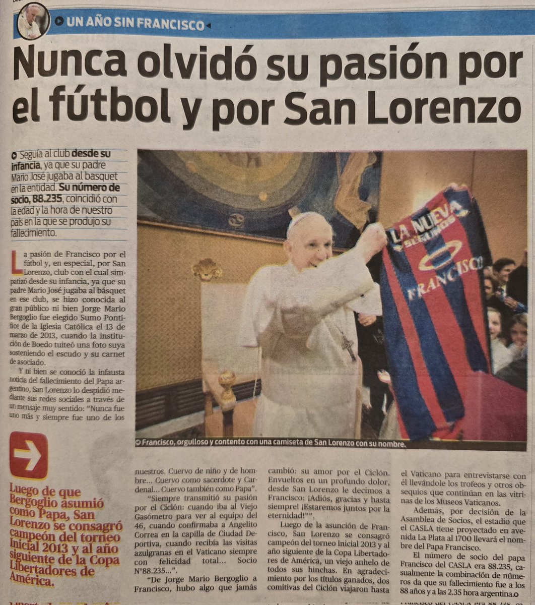 nachohagen's tweet image. #PapaFrancisco #Francisco #Bergoglio #SanLorenzo