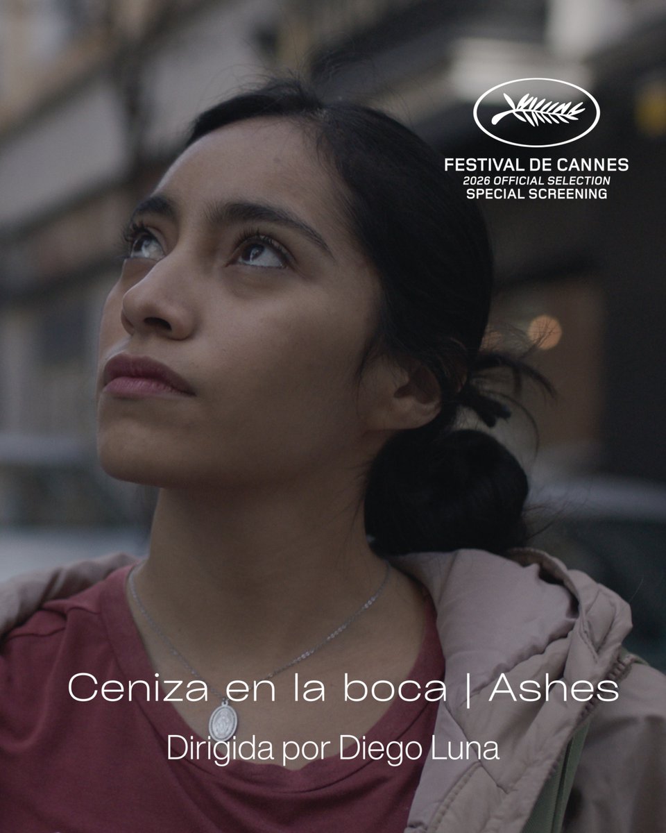 corrientegolfo's tweet photo. Felices de compartirles que Ceniza en la boca, dirigida por @diegoluna_ , basada en la novela de Brenda Navarro (@despixeleada), tendrá su estreno internacional en el @Festival_Cannes  🎬✨ https://t.co/qZM4qC7tbj