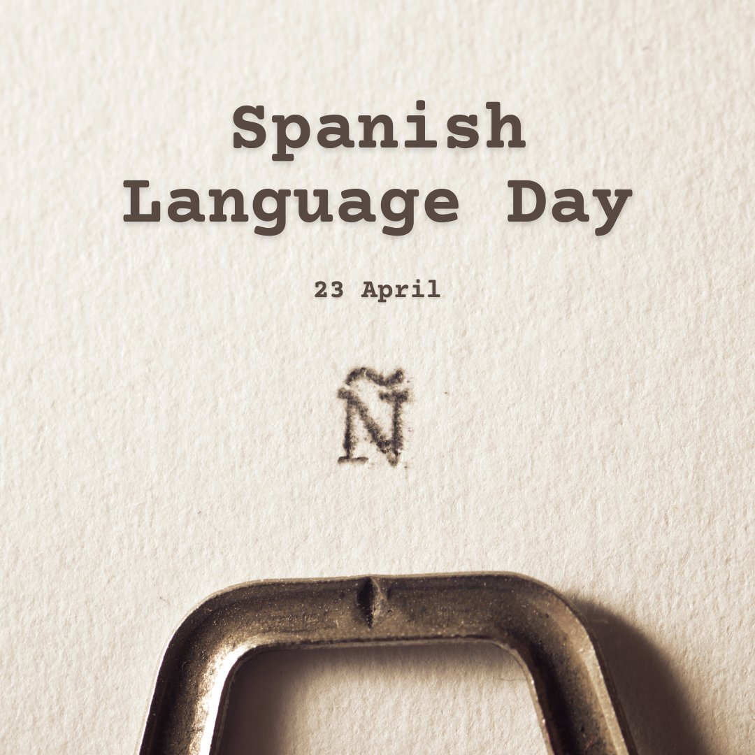 Este jueves es el Día del Idioma Español — Thursday is Spanish Language Day.

With nearly 600 million speakers worldwide, Spanish is one of the UN’s six official languages.

Follow <a href="/ONU_es/">Naciones Unidas</a> for updates in Spanish and find our more here: un.org/es/observances…