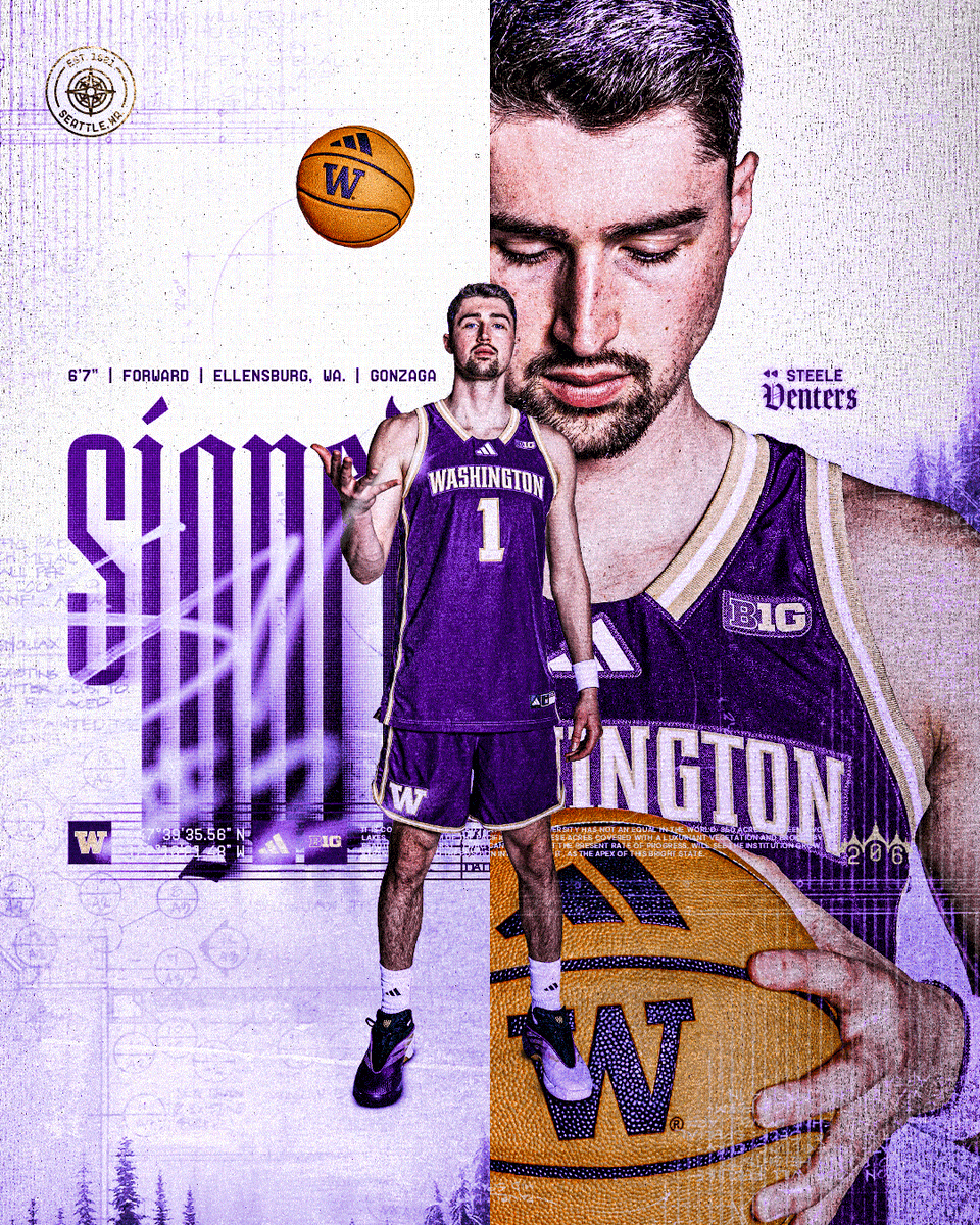 Washington Men's Basketball tweet media