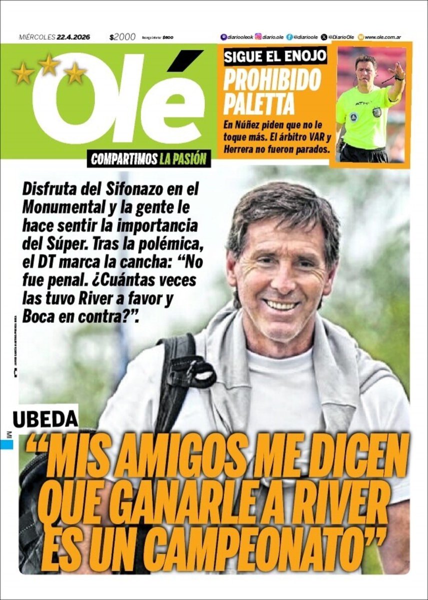 Politica en River tweet media