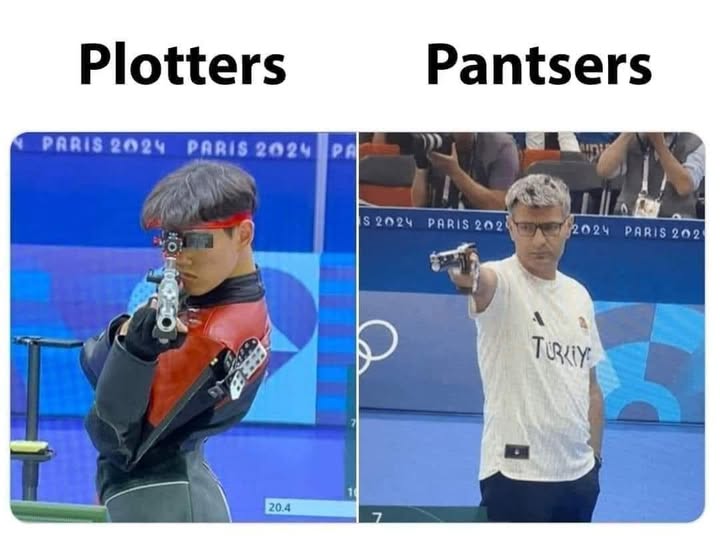 JamesCo67842062's tweet image. “Are you a plotter or a pantser?”

I’m whatever comes after “this seemed like a good idea at the time.”

New post:

jlcopeland.com/how-do-you-kno…

#AmWriting #WritingCommunity #WritingTips #WritersLife