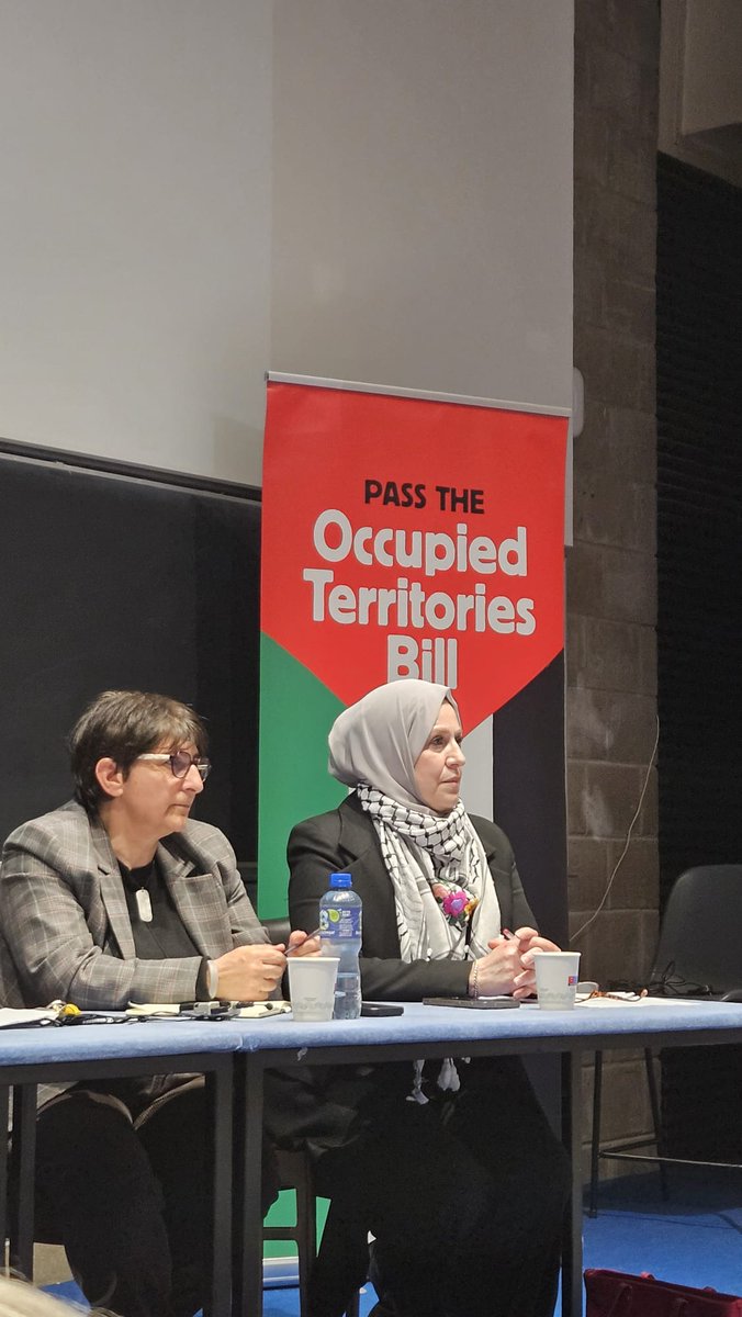 ipsc48's tweet photo. Great panel this evening with our guest speaker, Palestinian human rights defender and lawyer Sahar Francis, Senator Frances Black and Conor O'Neill, chaired by Fatin Al Tamimi IPSC. Israel must immediately release all Palestinian prisoners  #FreeThemAll 🧵1 https://t.co/wPJZ5rSFhe
