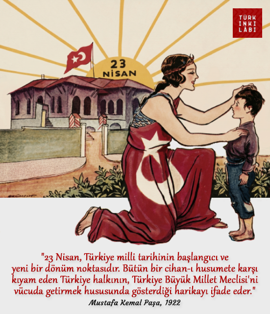 TurkunInkilabi's tweet photo. 23 Nisan Ulusal Egemenlik ve Çocuk Bayramımız kutlu olsun! 23 Nisan 1920'den bu yana ve ebediyen, egemenlik kayıtsız şartsız ulusundur.

#UlusunEgemenliği https://t.co/PJfXcZ5ZbI