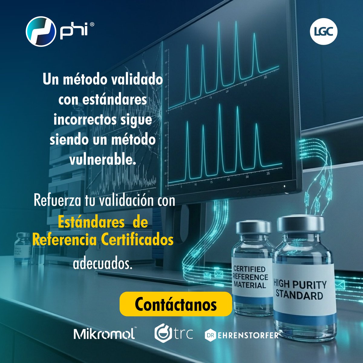 PHI_LGC_Mx's tweet image. 👉 Refuerza tu validación con CRM adecuados — contáctanos.

📲 Contáctanos: pharmainsumos.com/contacto/

#Validación #Calidad #PHI #CRM #Laboratorio