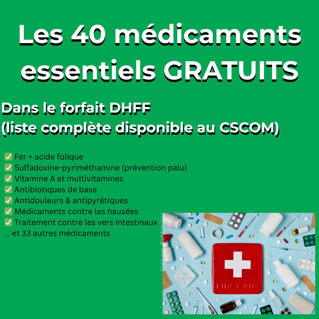 chbmaiga's tweet photo. 𝘾𝘼𝙍𝙊𝙐𝙎𝙎𝙀𝙇 𝙈𝘼𝙇𝙄_𝘿𝙃𝙁𝙁
Ce que la gratuité DHFF change VRAIMENT pour les mamans et bébés au Mali 🇲🇱

Pilote lancé en décembre 2025 dans 53 centres seulement.

Avant / Après + les 40 médicaments gratuits 👇

1/2

#GratuiteDHFF #SanteMaternelleMali #DHFFMali https://t.co/9XCqskzGq6