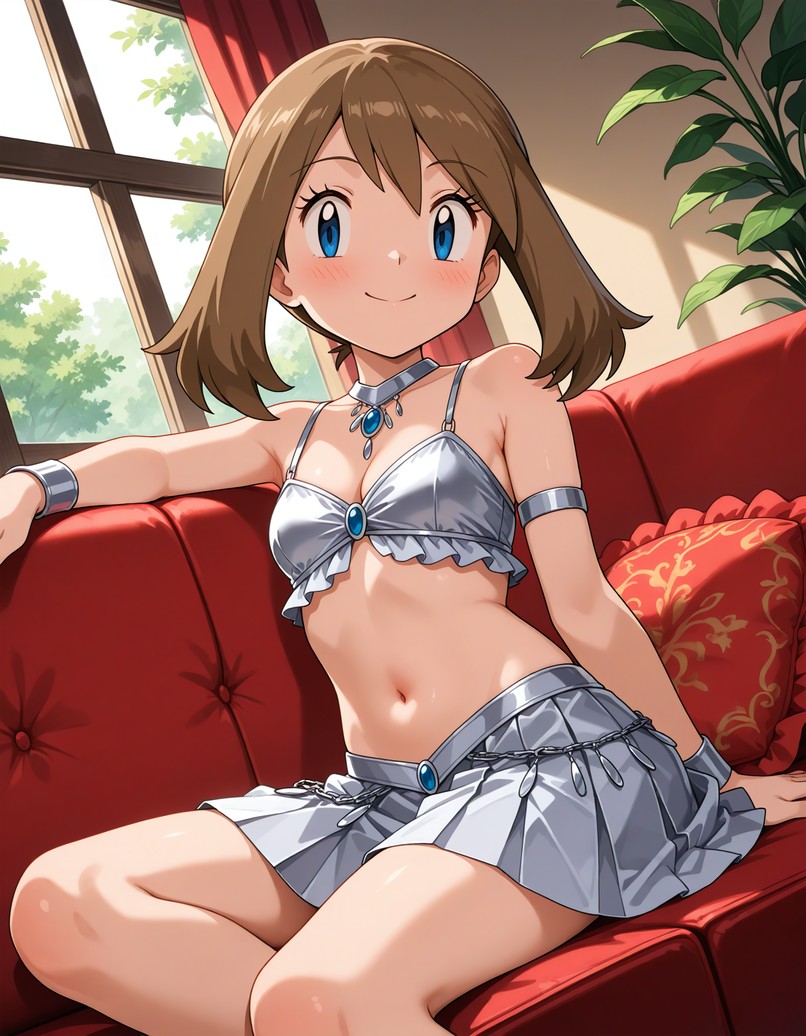 Elryusam's tweet image. #May #IAart #IAgenerated #Pokemon #Hoenn