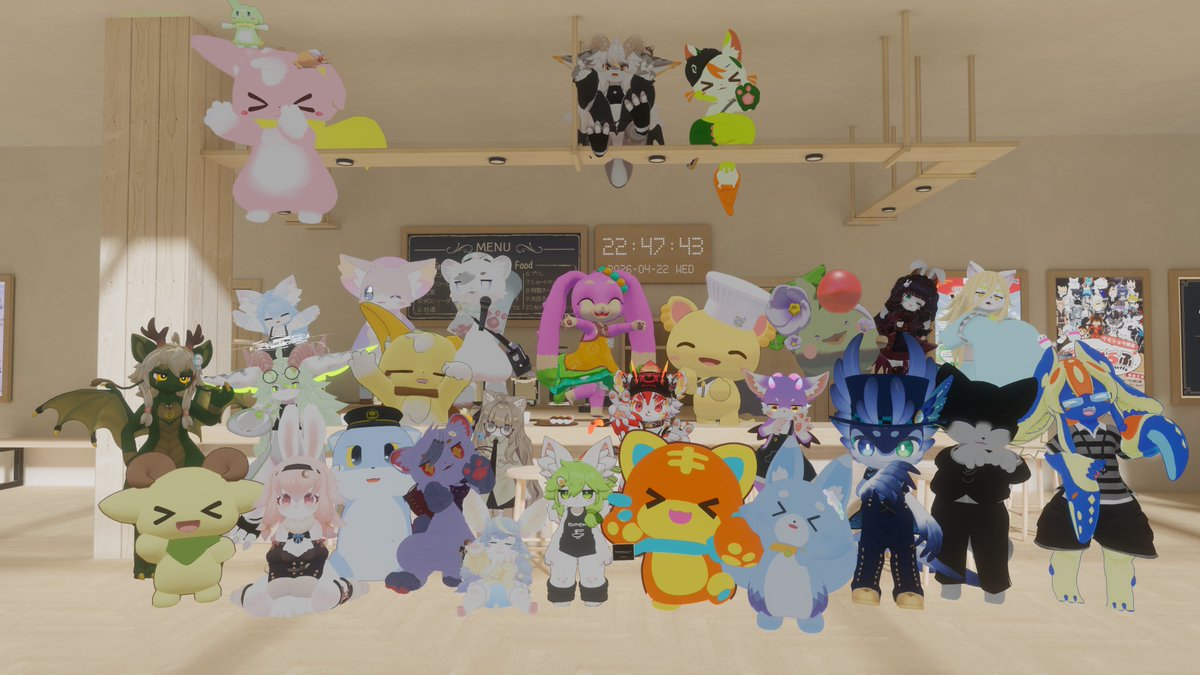 ちびけもcafé ぷてぃぱれっと tweet media