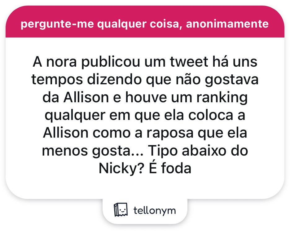 opiniões aftg tweet media