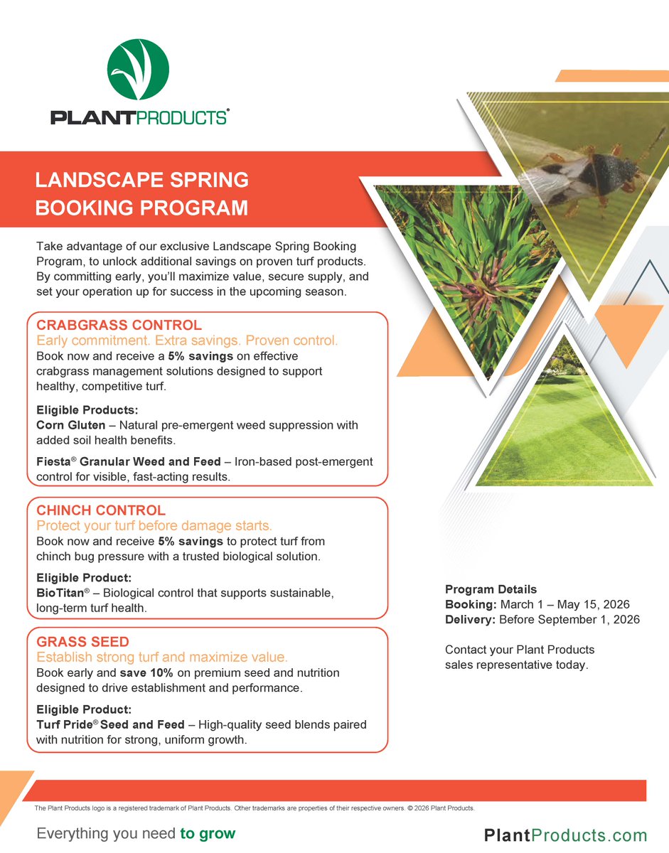 Plant Products Turf tweet media