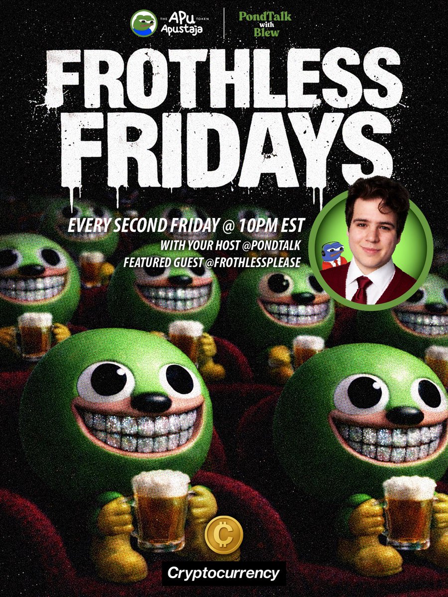 Frothless tweet media