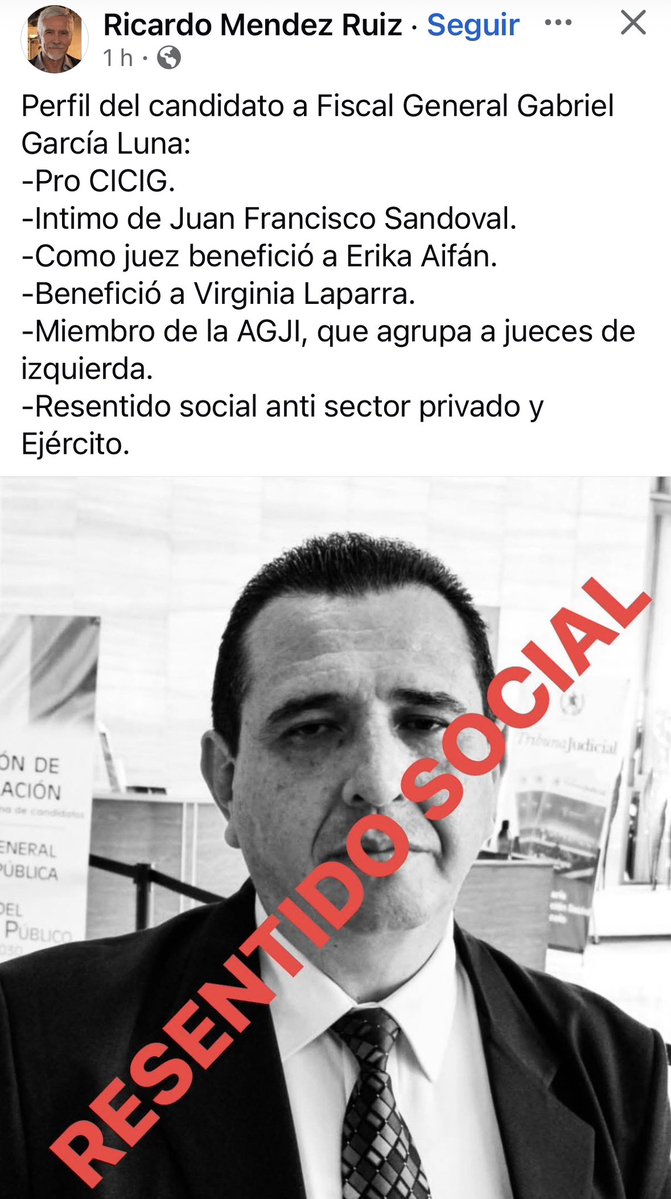 El terrorista le está tirando con todo al aspirante Gabriel García Luna. Ya sabemos lo que eso significa…