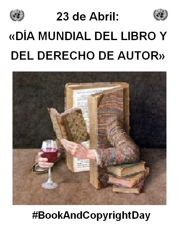 DianaMontanari's tweet photo. 23 de Abril:👇🏼
«DÍA MUNDIAL DEL LIBRO Y DEL DERECHO DE AUTOR» 📖©®📚 #WorldBookDay #BookDay #BookAndCopyrightDay | Establecido por la Conferencia General de la #UNESCO 🏛, el 15/11/199, bajo Resolución N.° 28 C/3.18📃
https://t.co/6bgQwNoHPw
#Libros #Copyright @UN @ONU_es @UNESCO https://t.co/Gg79o0NY3h