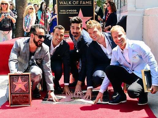 13 years ago today, the Backstreet Boys got their star on the Hollywood Walk of Fame. Time flies!