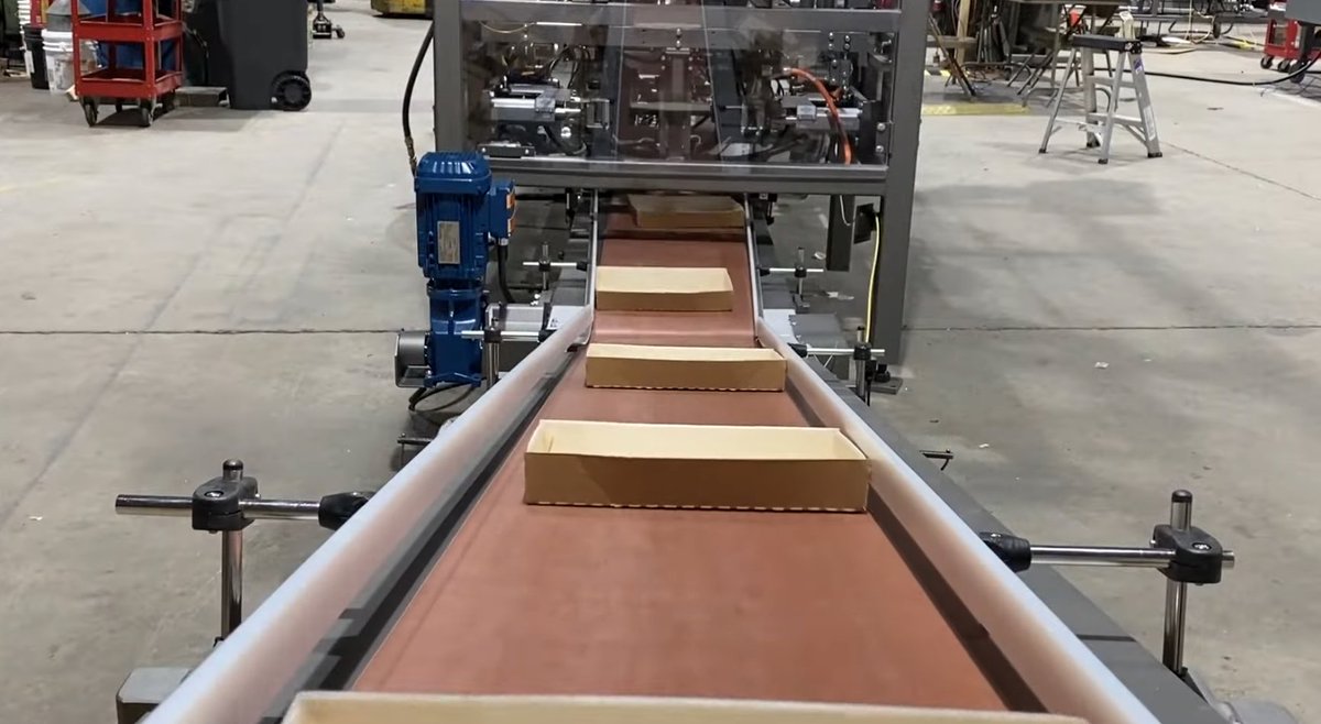 AutomationWayne's tweet photo. Wayne machines automate tray assembly for consistent output and faster packaging.

Reliable #TrayForming supports efficient #PackagingAutomation on modern production lines.

Learn More: https://t.co/pLMNSna9O5 https://t.co/eHbRndFdA9