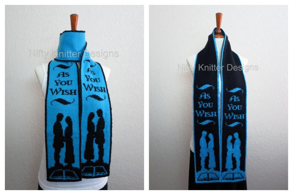 knithacker's tweet image. 'As You Wish' Double-Knit Scarf Pattern By The Nifty Knitter, Inspired By The Princess Bride: 👉 tinyurl.com/bp8attrv #knitting #etsy #affiliate #ThePrincessBride #AsYouWish