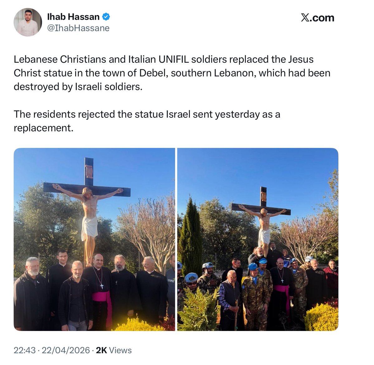 The Black tweet media