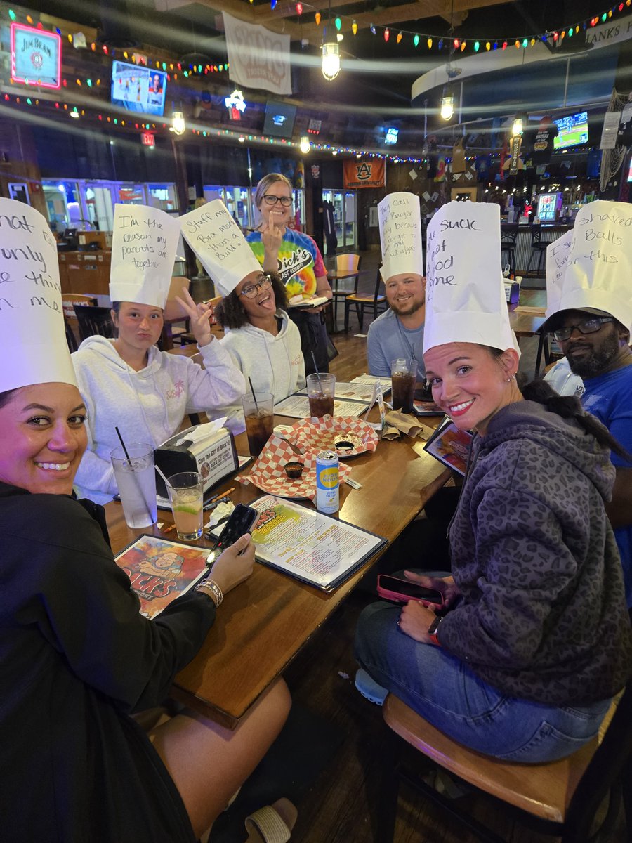 DickSez's tweet image. Dinner with friends is more fun when everyone’s gettin’ roasted…
instead of just you for once. Finally. 😌🔥

#PuttingTheFUInFUN #FunForALL #ALLinFun #fyp #viral #trending #nightout #datenightideas #thingstodo #partytime #DicksLastResort #ChaosWelcomed #SarcasmServedDaily