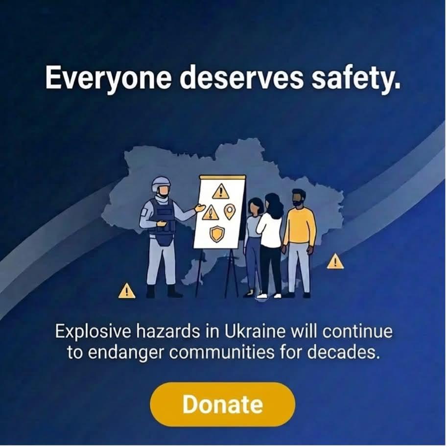 bombtechs's tweet photo. Right now, 30 percent of Ukraine is thought to be riddled with landmines and unexploded ordnance, and experts predict it will take decades to remove these threats. https://t.co/RP6dK0K5YT