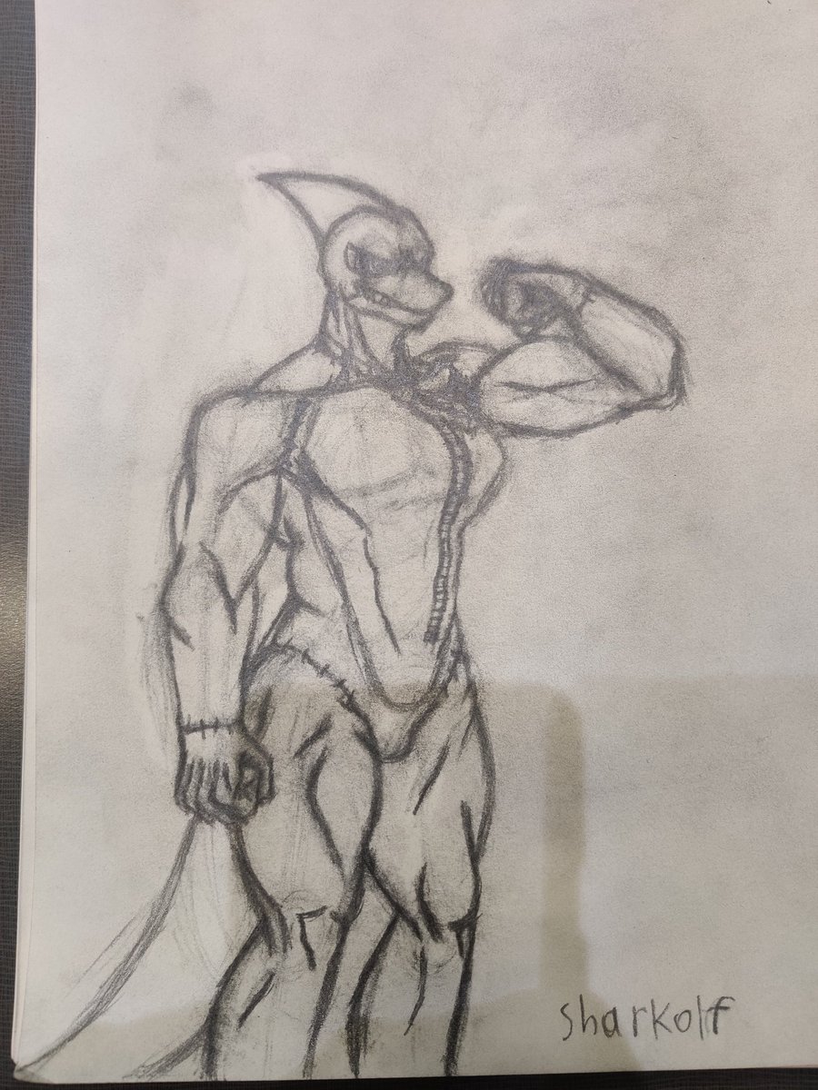 sharkolf574's tweet image. A sketch of Maggie mako in my style

#PoppyPlaytimeChapter4 #furry #anthro #anthroart #sketch