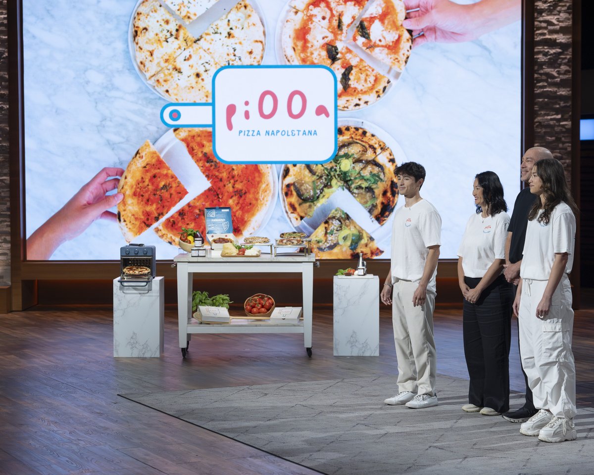 ABCSharkTank's tweet image. An inspiring pitch left the Sharks in tears — even Mr. Wonderful! 💕 #SharkTank