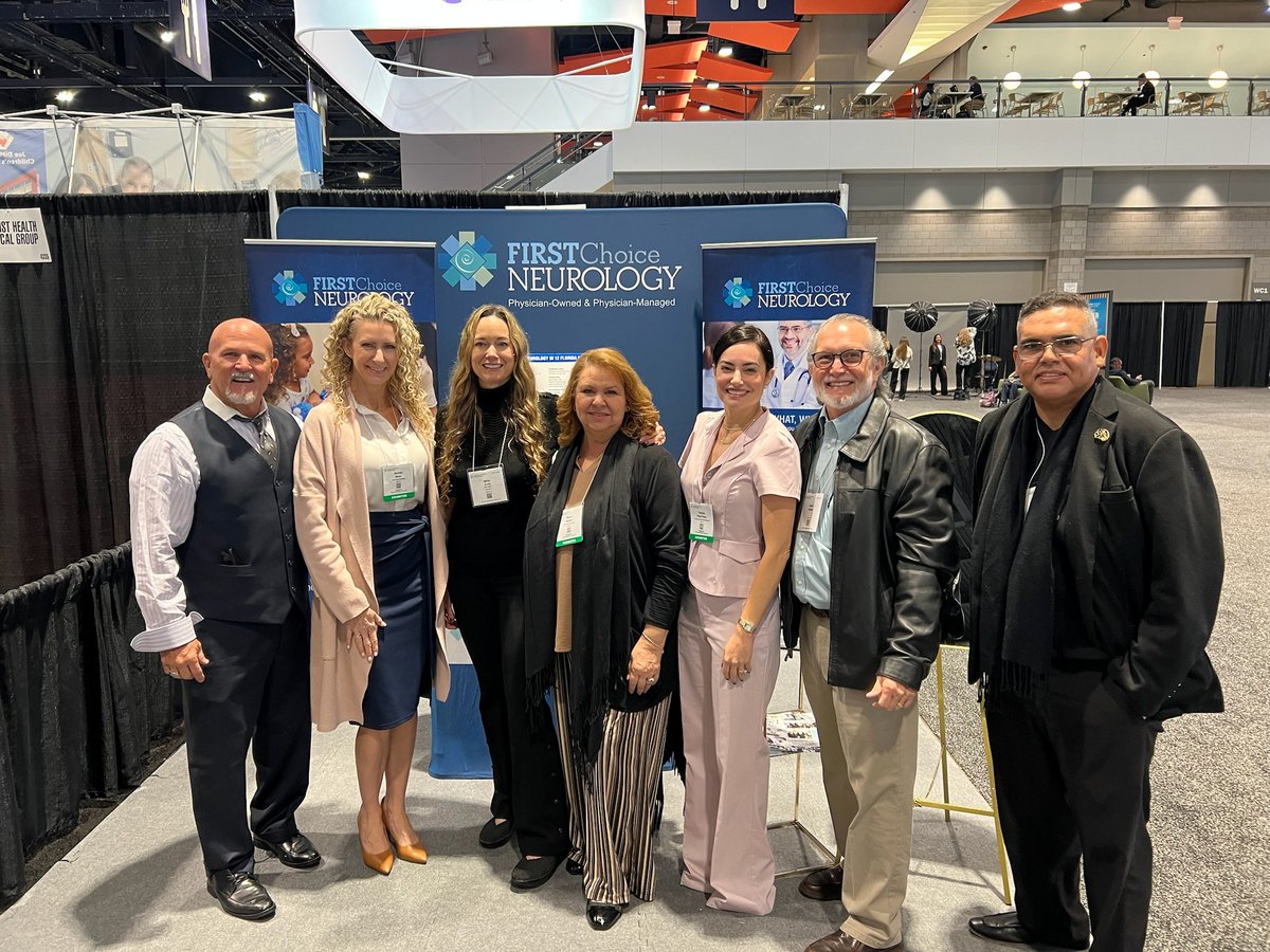 FCNeurology's tweet photo. There’s less than an hour left to visit First Choice Neurology’s booth at the @AANmember Annual Meeting and learn more about exciting physician opportunities with our growing practice. For more information, please visit https://t.co/jmonf2jJnN.

#AANAM #AANAM26 #neurology https://t.co/MYowwZQSx5
