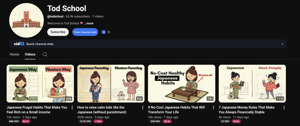 Become_Viral's tweet photo. New niche about to explode on YouTube

7 Uploads

643k views

Niche: Parenting https://t.co/aQ7wXbq85M