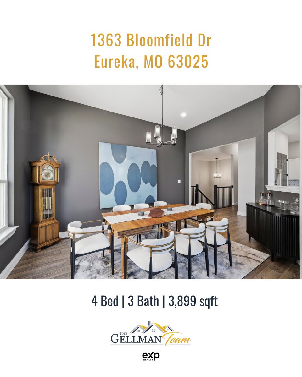 TheGellmanTeam's tweet image. Just Listed! 1363 Bloomfield Dr, Eureka 63025
1363Bloomfield.com

For 24 hour information, call 314.627.0866 code 1369

Get Instant Home Value: TGTvalue.com
Search all Homes: TheGellmanTeam.com

#thegellmanteam #Eureka #justlisted #homeforsale #realestate