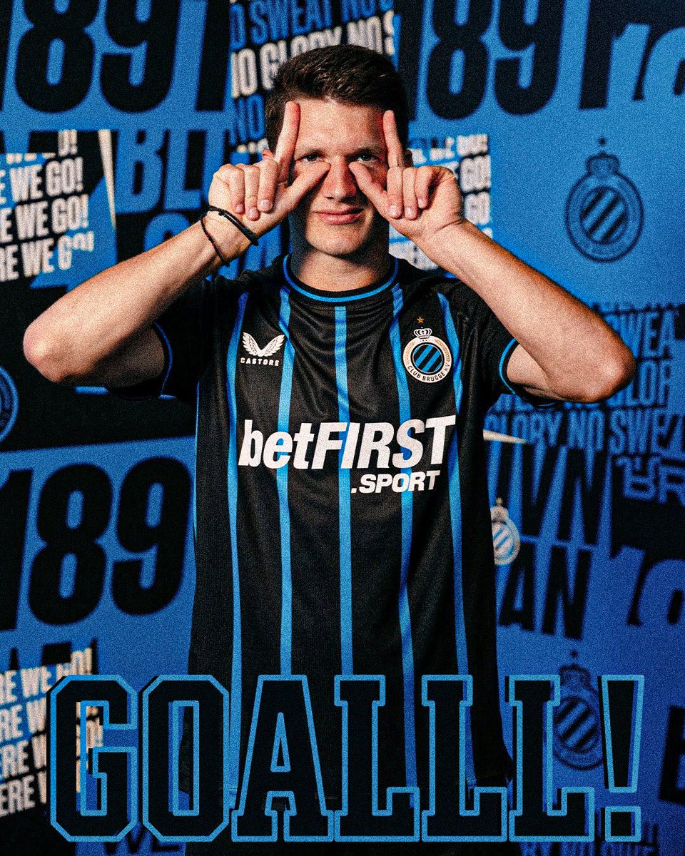 KingVasilopita's tweet photo. 90+5’ ⚽️ • GOAL! Christos Tzolis gets in on the action, smashing the penalty down the middle and beating the keeper to make the final score 6-1 Club Brugge.
#CLUKVM https://t.co/4xZNQLsYi5