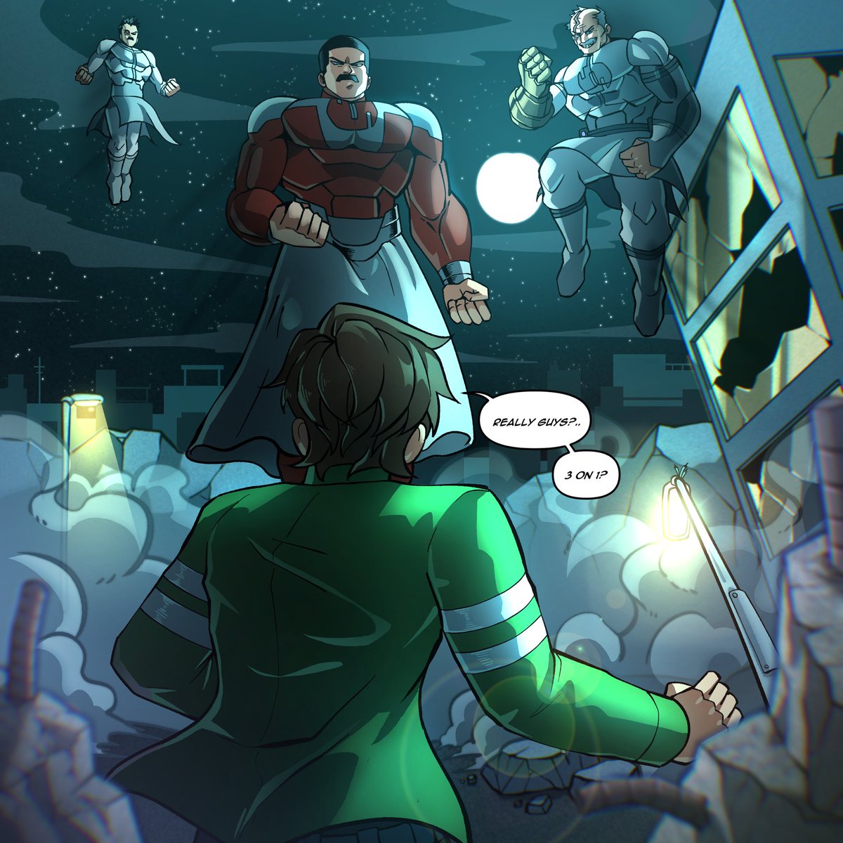 Duckz_art's tweet image. Ben Vs The Viltrumites ‼️
#ben10 #invincible