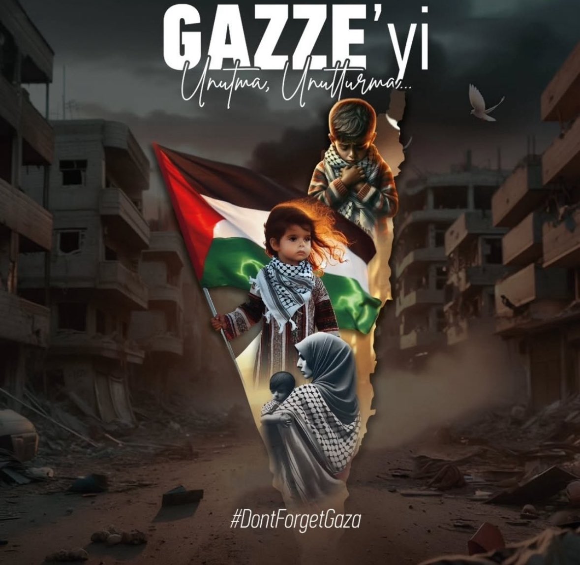 Kalp ne ile dolarsa
Hayat ona göre şekillenir.. 
#Gazze