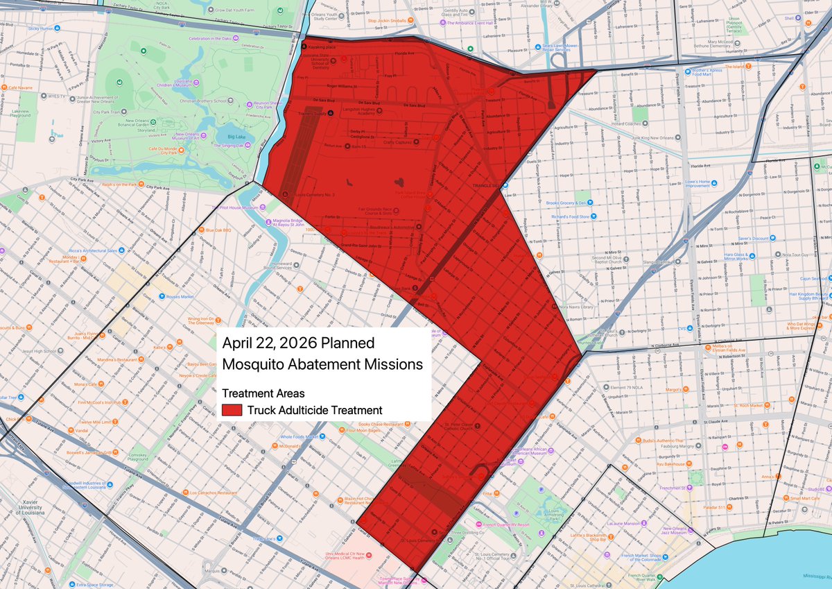 New Orleans Mosquito, Termite, and Rodent Control tweet media