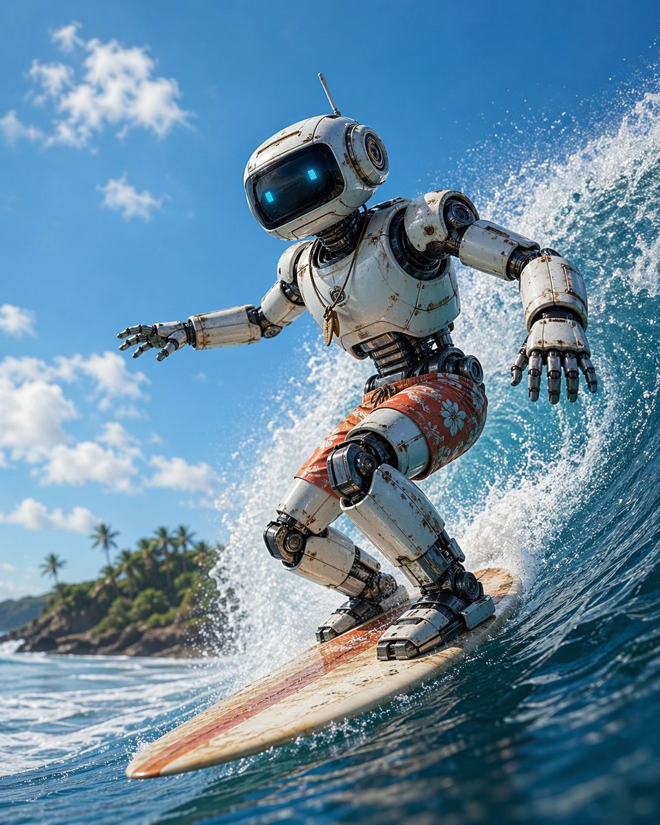 surfreportbr's tweet image. Tecnologia na linha da onda 🤖🌊

Entre códigos e correntes, o surf segue evoluindo, mas a essência continua a mesma.

#Surf #SurfTech #RobotSurf #SurfLife #Ondas #SurfVibes #Ocean #FutureOfSurf #SurfReport