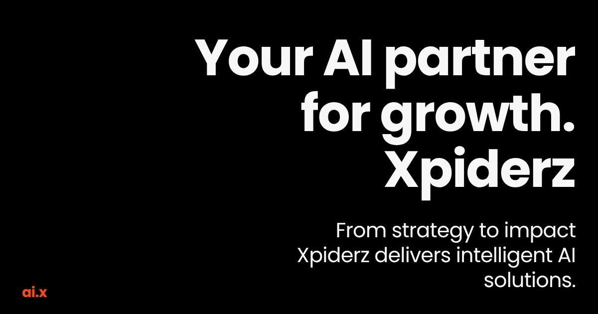 xpiderz's tweet photo. At Xpiderz, we partner with startups and enterprises to build intelligent AI systems that drive real business outcomes. Not experiments. Not side projects. Production-grade AI that moves the needle.

 https://t.co/GwxH6INw4h

#xpiderz #AI #AIAgentss #GenerativeAI #LLM #Chatbots https://t.co/bRKMZq79h4