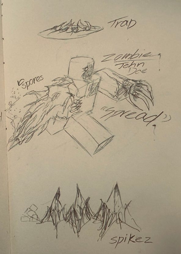 NORV3R's tweet photo. @rblxforsaken unfinished, I did these a while ago, 

(JOHN DOE) - BUILD TO SURVIVE THE ZOMBIES https://t.co/VgHl1sIhZQ