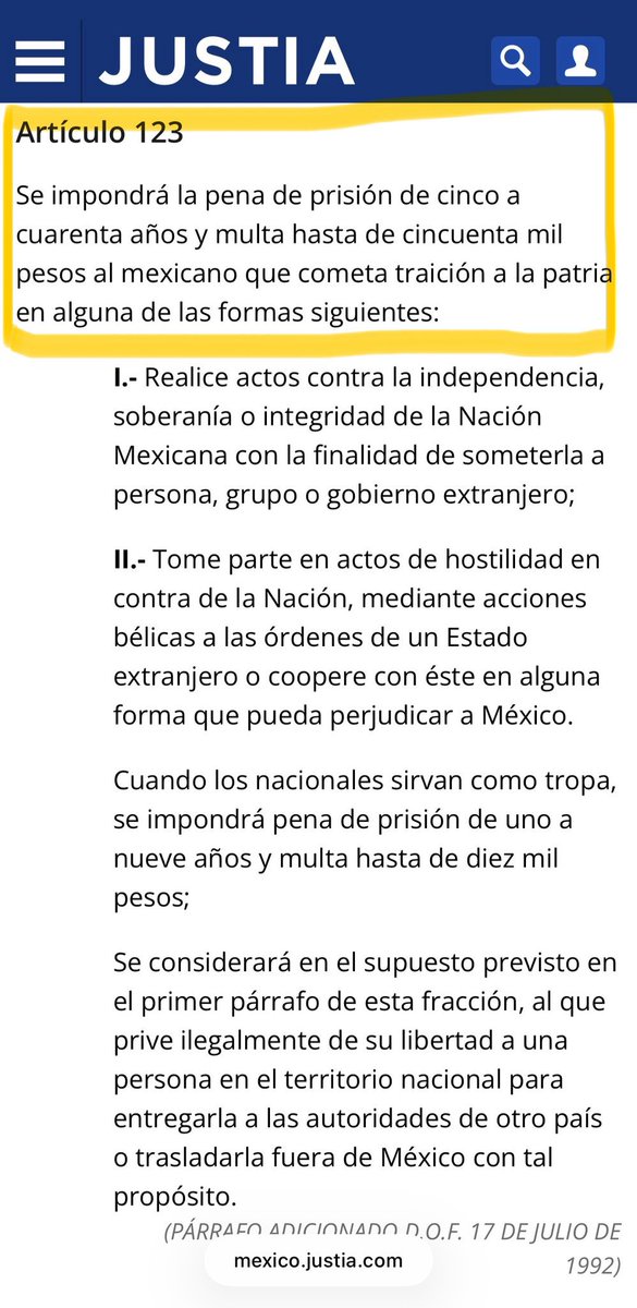 <a href="/RicardoAnayaC/">RicardoAnayaC</a> El tema, no es el “narcolaboratorio” es el ingreso de la CIA en operaciones encubiertas con el aval de Maru Campos, que constituye un delito preceptuado en la constitución. Lo demás es paja y palabrerías, defendiendo lo indefendible.
