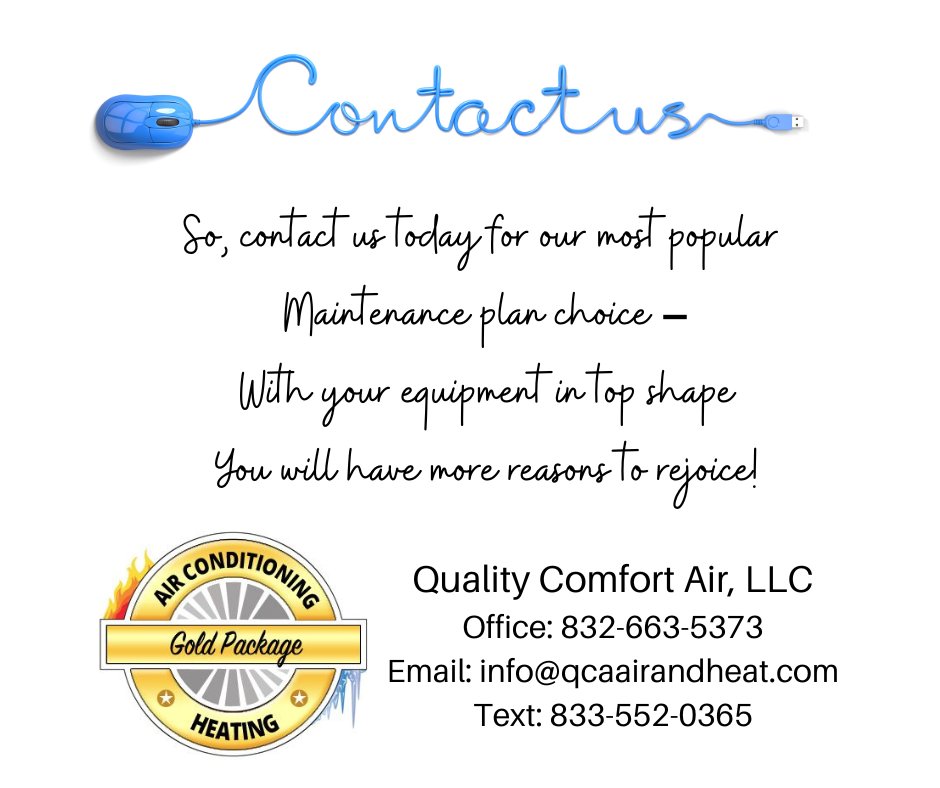 QualityComfortA's tweet image. Quality Comfort Air Office: 832-663-5373
Email: info@qcaairandheat.com
Text: 833-552-0365
Website: comfortairconditioningheat.com

#ac #airconditioning #acmaintenance #airconditioningmaintenance #qualitycomfortair