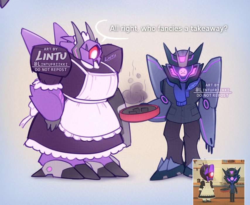 Lintufriikki's tweet image. wavewave island doodles for wavewave wednesday 💕💖 they're so silly i love them 😭
#transformers #maccadam #soundwave #shockwave #wavewave