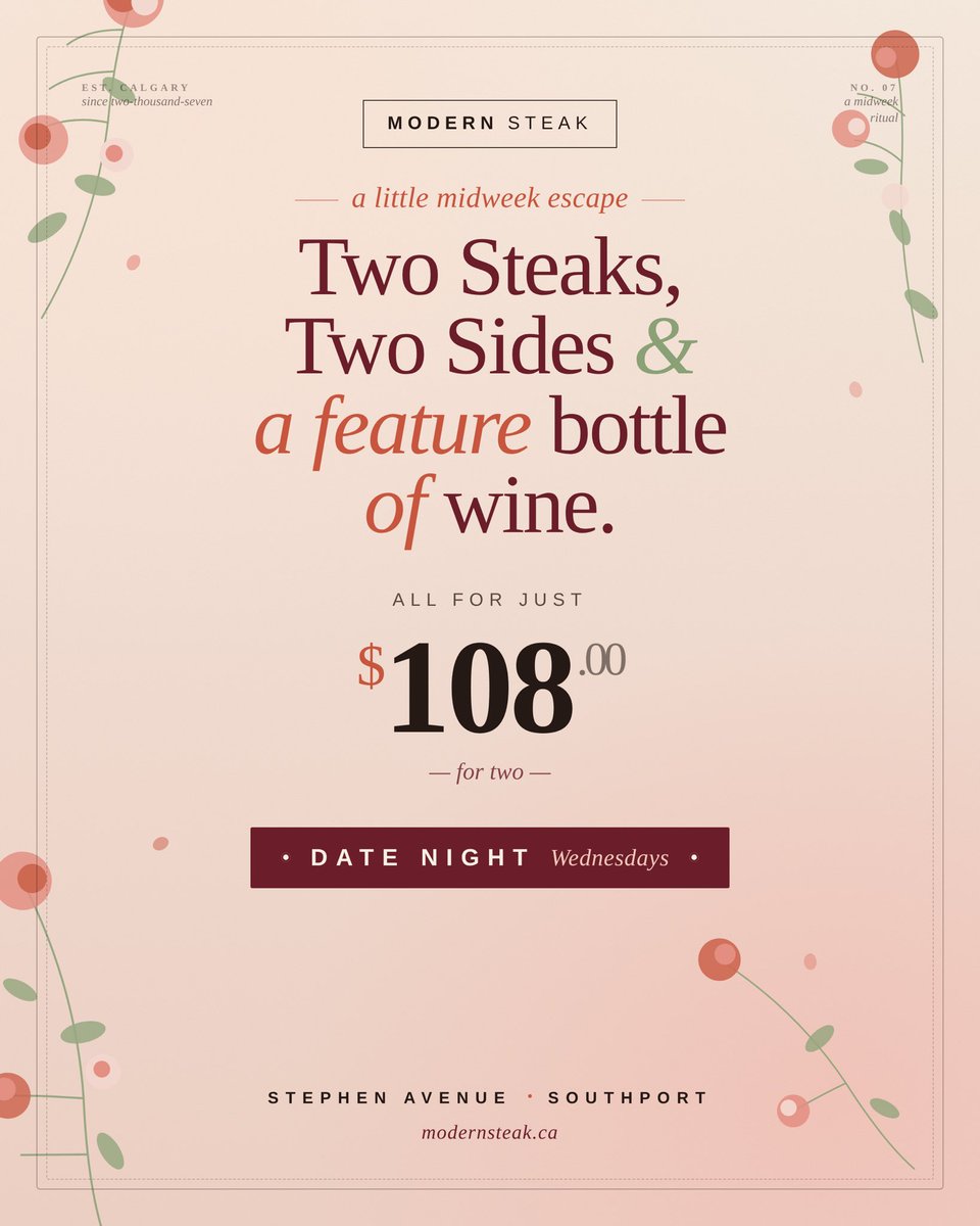 Modern Steak tweet media