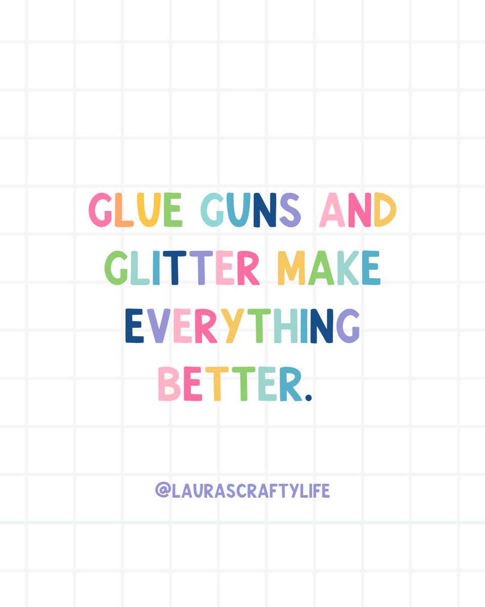 Glue guns and glitter make everything better. 

#mondaymotivation #laurascraftylife