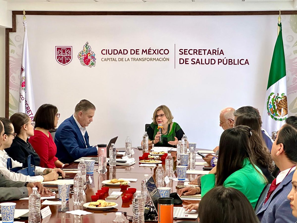 Secretaría de Salud Pública de la Ciudad de México tweet media
