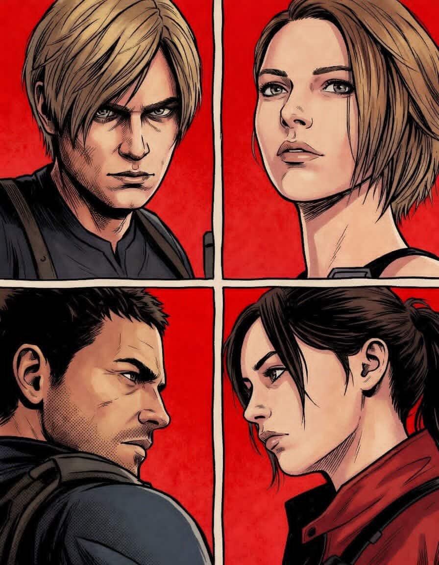 JillQueen31's tweet photo. Which one would you trust with your life?
#Residentevill https://t.co/VkEwluKW4A