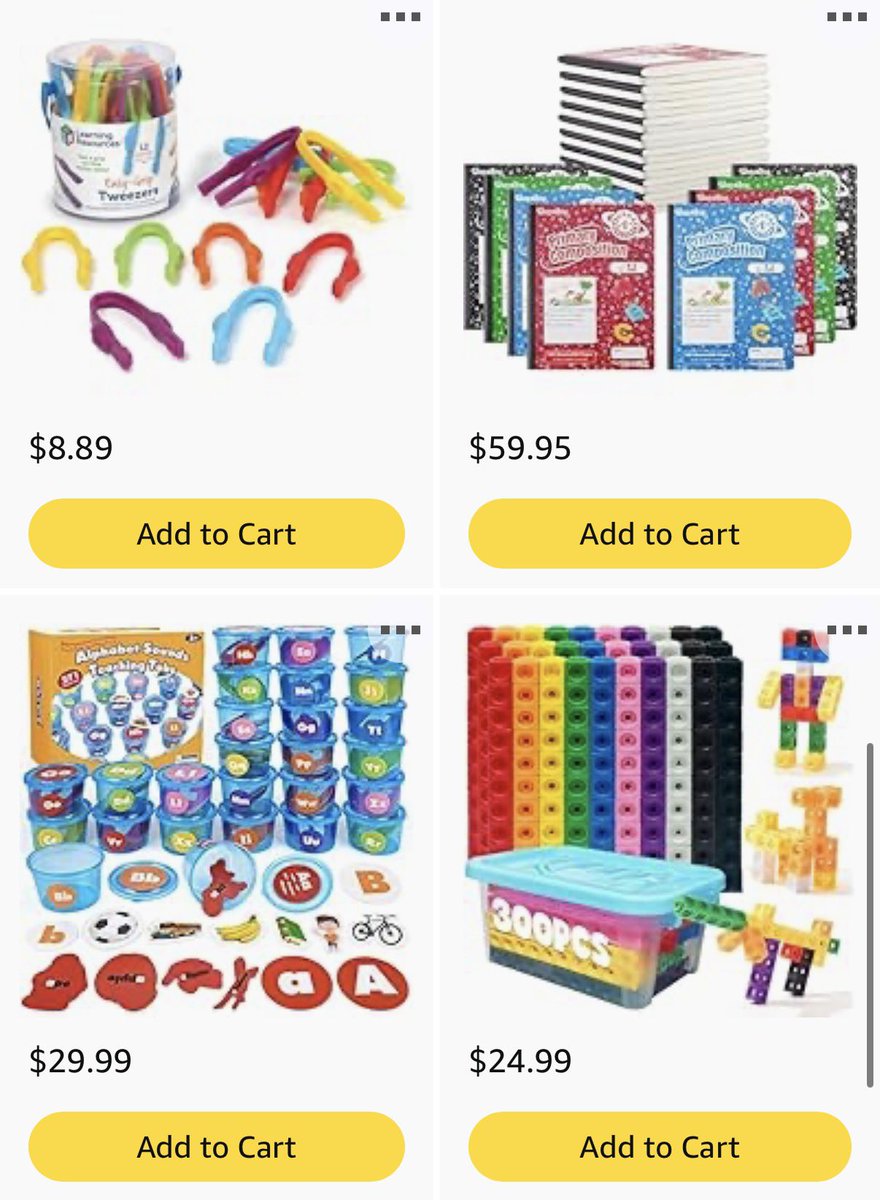 Mrs_FirstGrade's tweet image. Thank you for supporting my 1st grade and soon to be Kindergarten classroom!

Next year I’m going to need so many new things because of changing grade levels! Your help means so much! 

amazon.com/hz/wishlist/ls…

#clearthelist #kindergarten #bettertogether #teachers