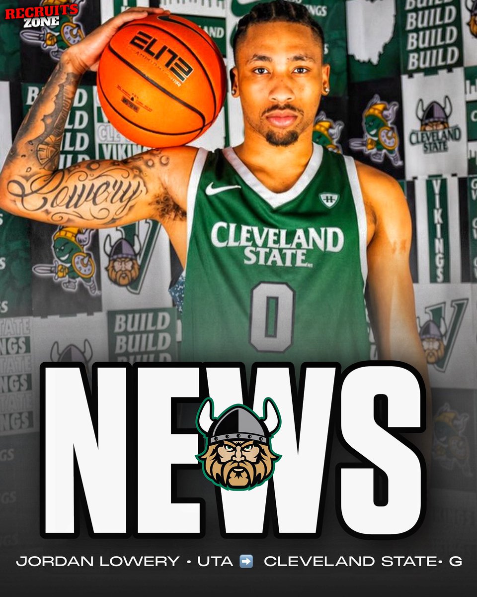 recruitszone's tweet photo. INFO: UT-Arlington transfer Jordan Lowery has committed to Cleveland State, his agent @TreTC3 tells me.

Averaged 4.6 PPG, 1.4 RPG, &amp; 1.2 APG this season in reserve minutes.

Former 4 🌟 prospect https://t.co/r8gvg6d84C