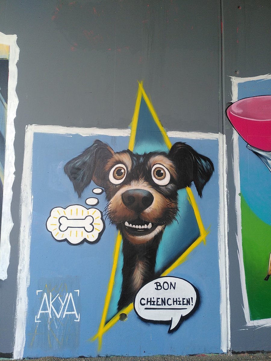 ArtyG38085's tweet image. Guffy the Dog
#streetart #murals #art