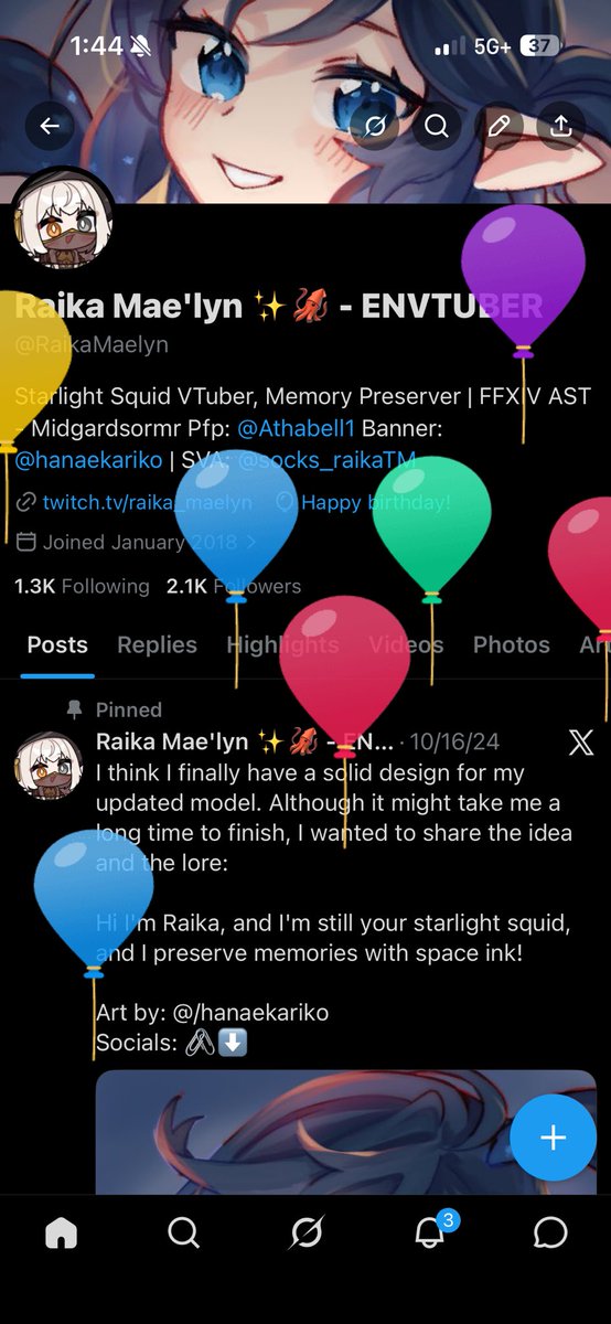 Raika Mae'lyn ✨🦑 - ENVTUBER tweet media