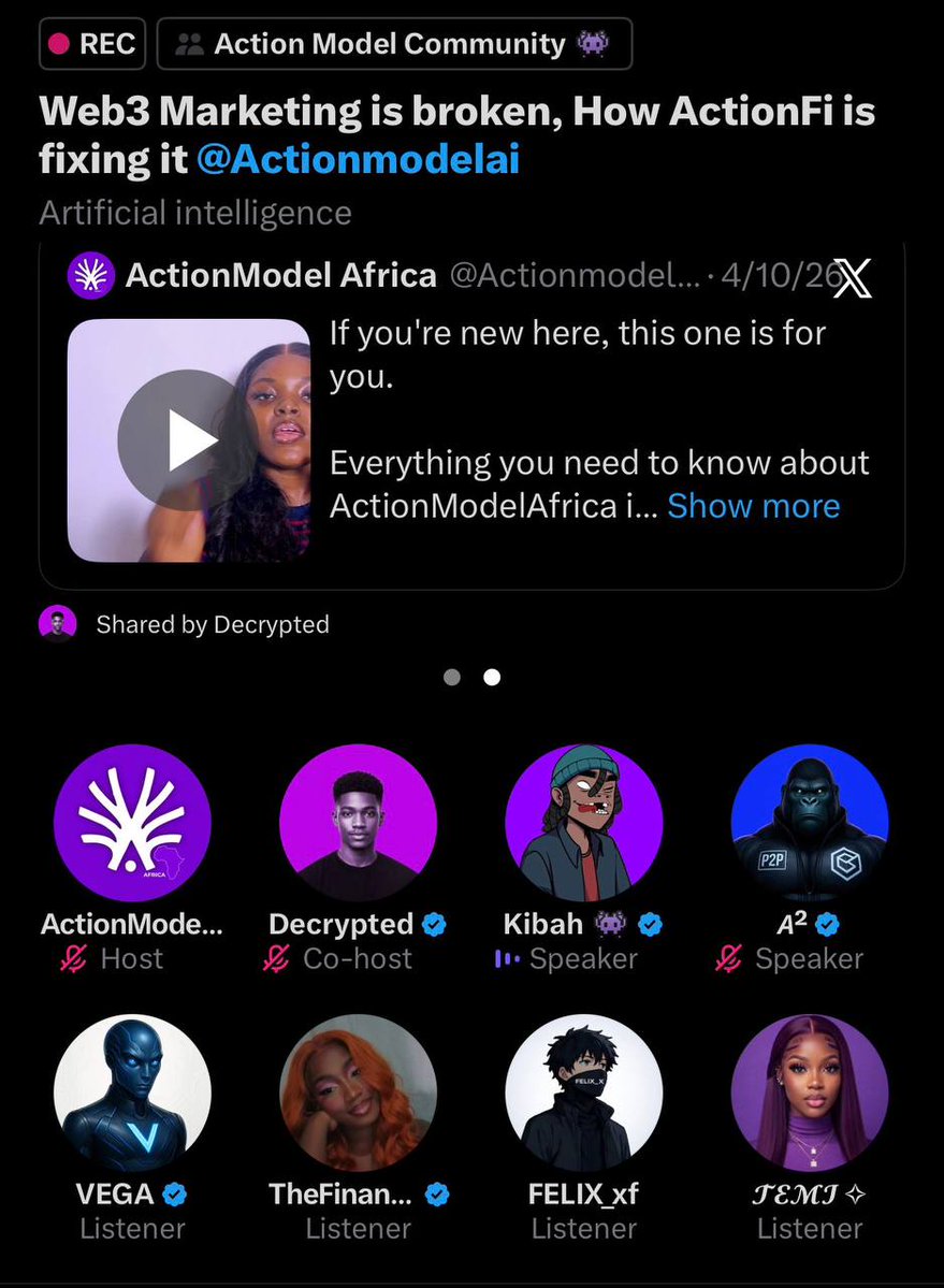 ActionModel Africa tweet media