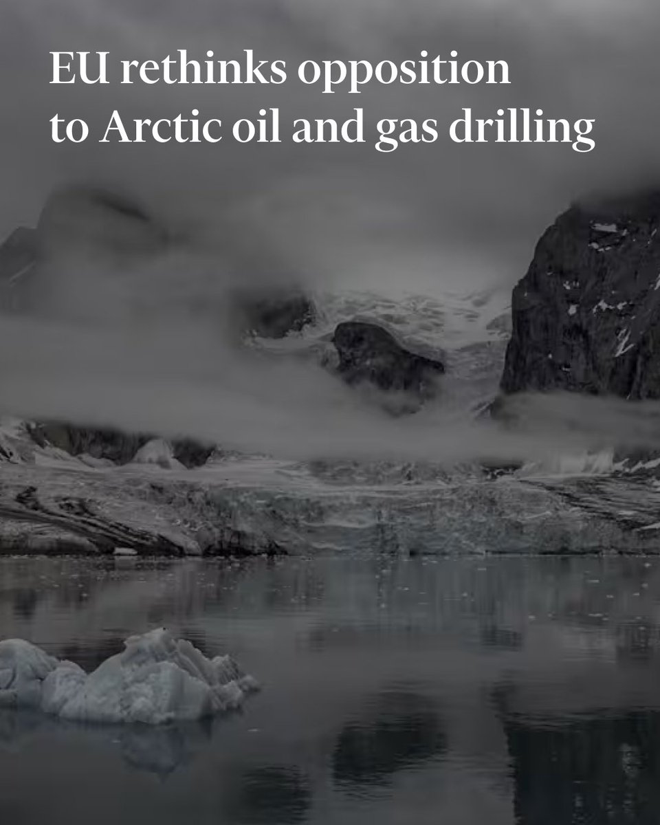 FT's tweet image. The EU has been pushing for an international ban on new oil and gas drilling on environmental grounds since 2021 but it is now weighing abandoning the proposal. ft.trib.al/dAeYE3Q