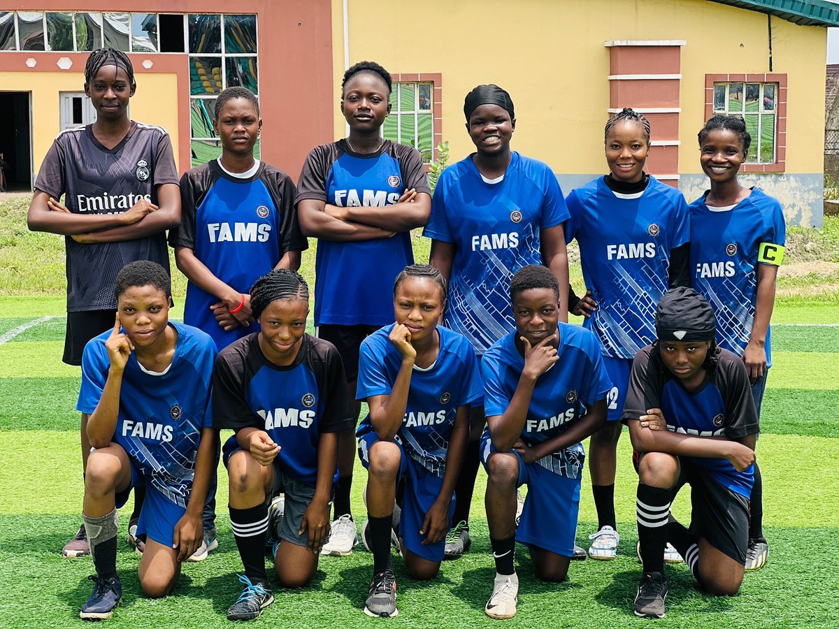 oousports_'s tweet photo. FAMS FEMALE XI 📸✨

For the Final League Match..

📸: @Ade_silverboy https://t.co/tm8Hd8oo0A