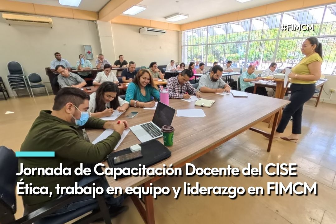fimcmespol's tweet photo. ✅ Los docentes participaron con éxito en la Jornada de Capacitación del #CISE. 
🎓 Estos espacios son clave para desarrollar liderazgo, ética y trabajo en equipo aplicado al aula. ¡Fortalecemos la enseñanza en nuestra Facultad! 💪
https://t.co/qNSXihrKiT
📚 #Docentes #Educación https://t.co/ymEHZxodjO